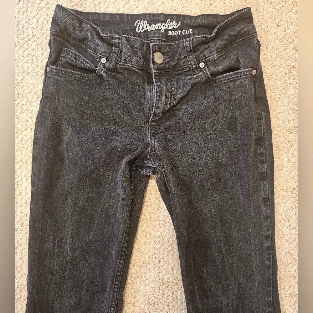 Wrangler Women's Black Boot Cut Jeans - Picture 2 of 7
